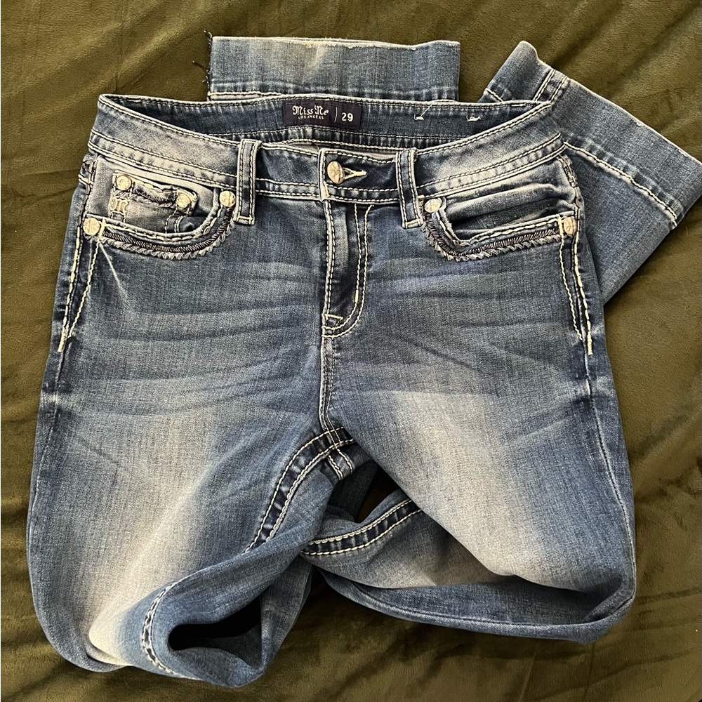 Miss Me Chloe boot leg jeans size 29x34